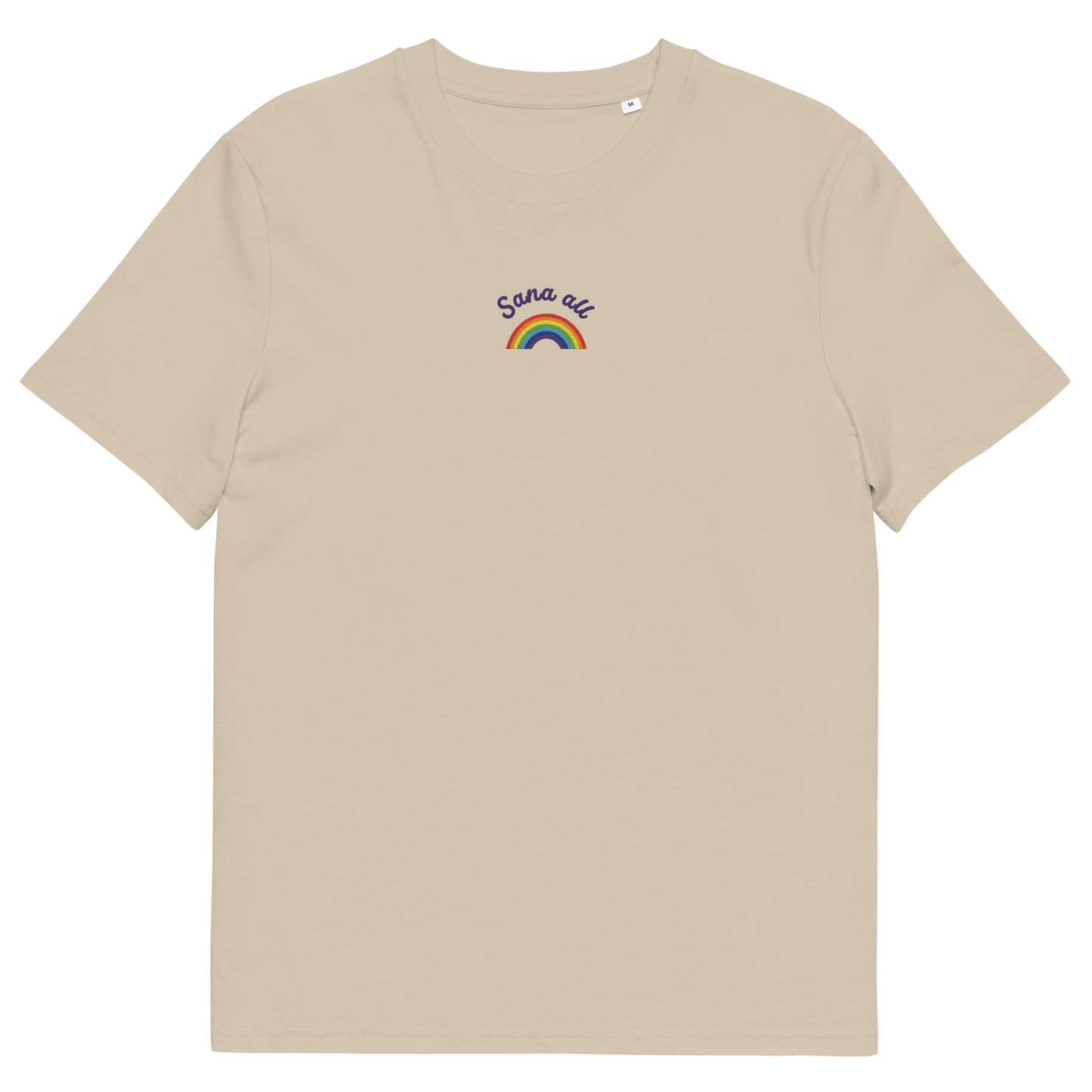 Sana All Embroidered T-Shirt I Organic Cotton
