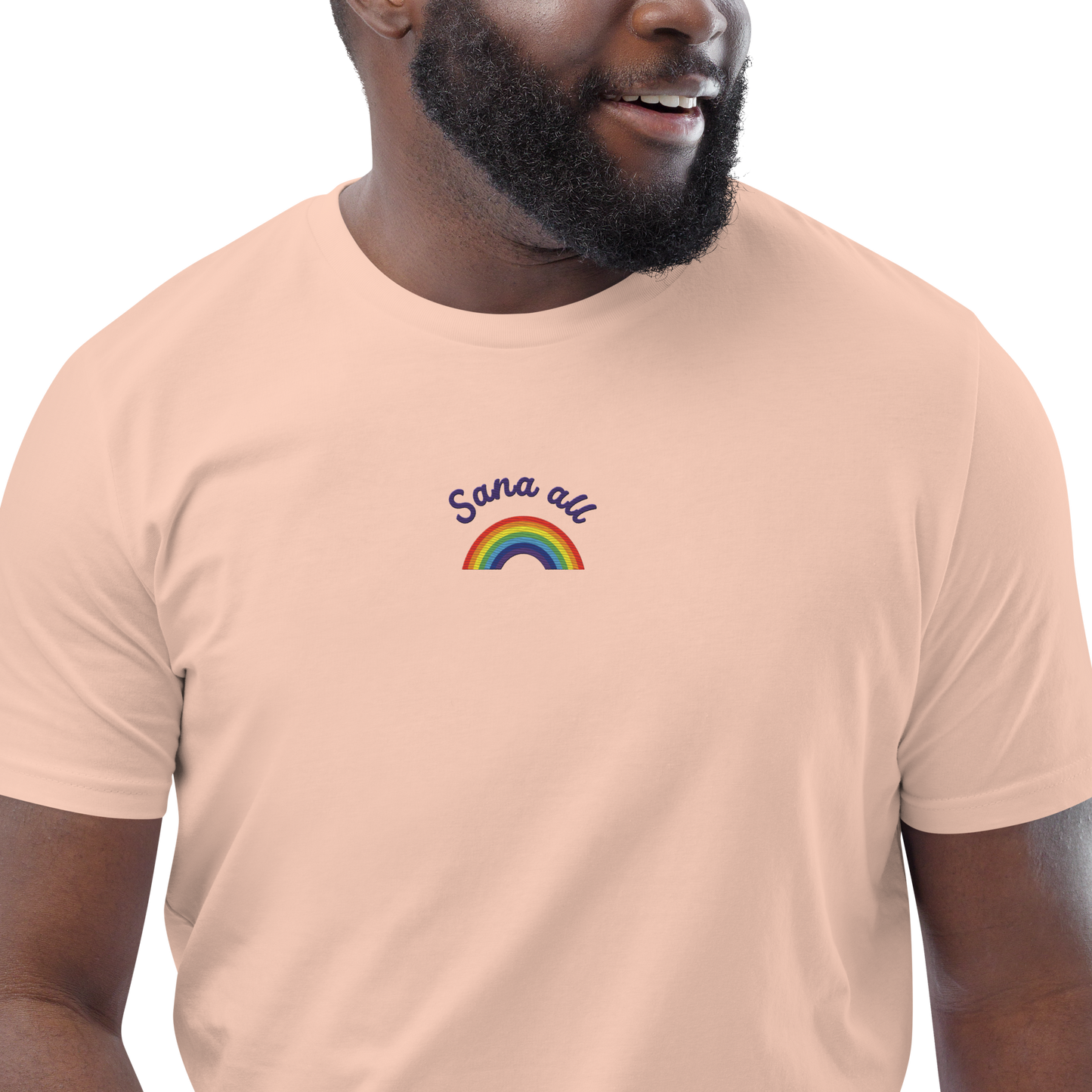 Sana All Embroidered T-Shirt I Organic Cotton