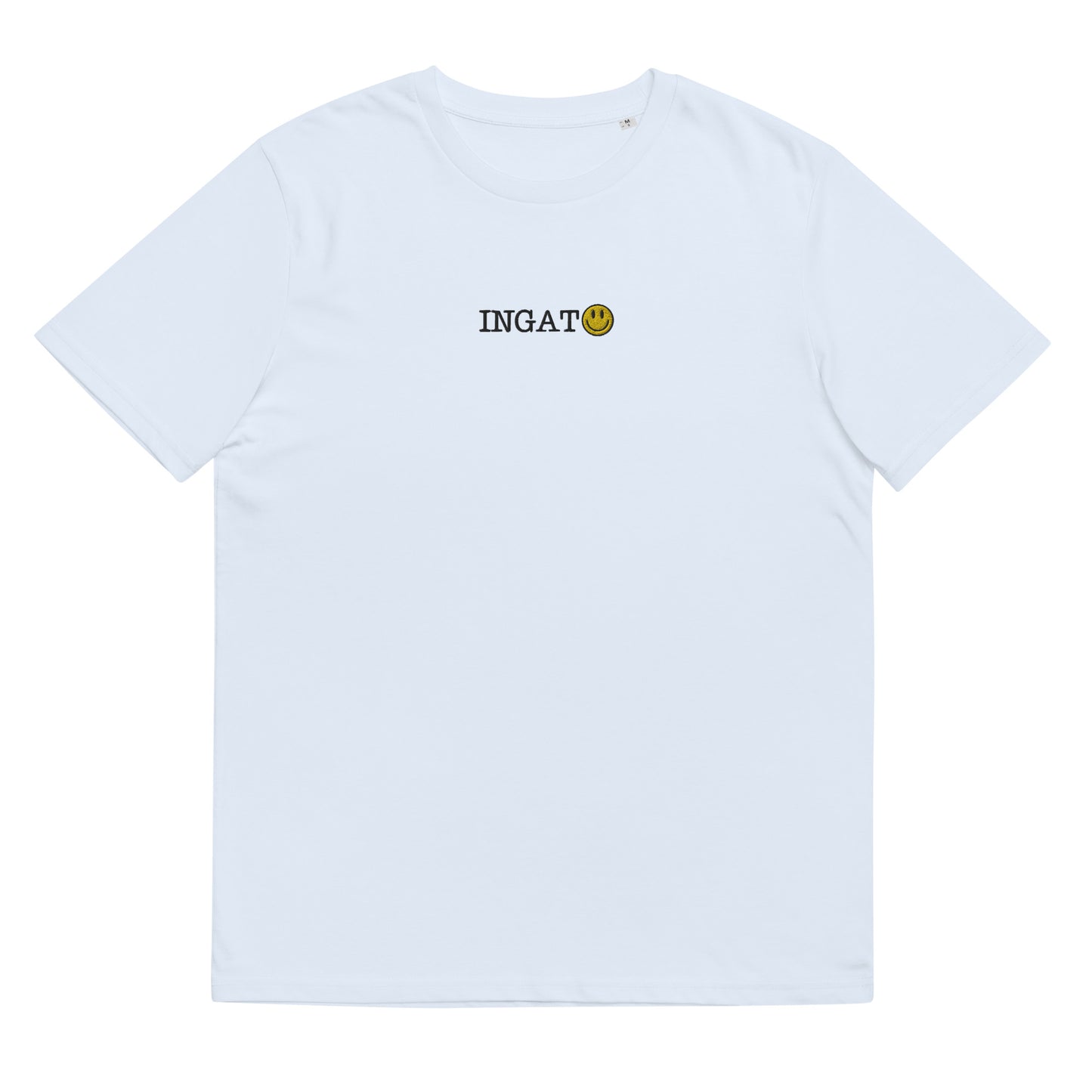 Ingat Smiley Embroidered T-Shirt I Organic Cotton