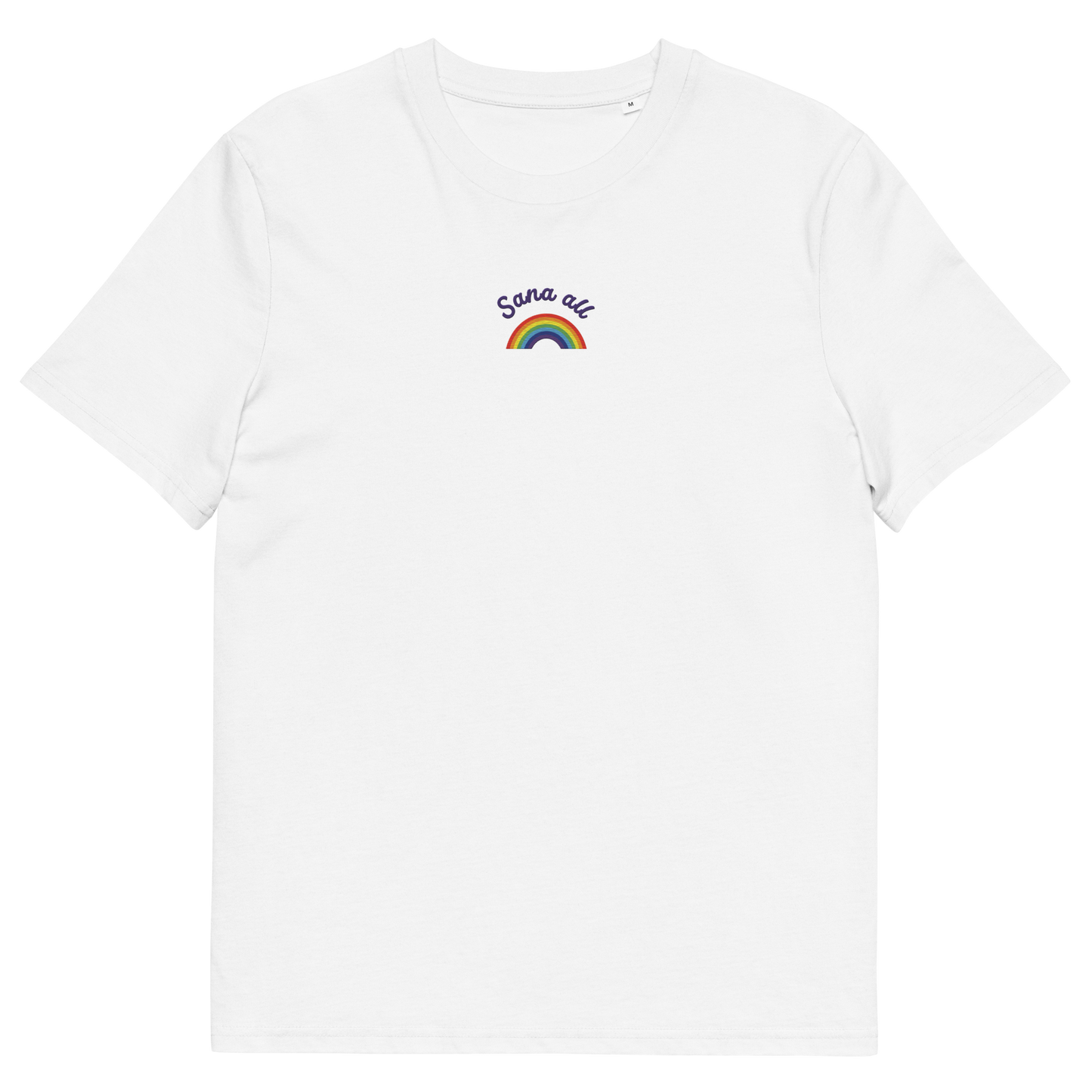 Sana All Embroidered T-Shirt I Organic Cotton