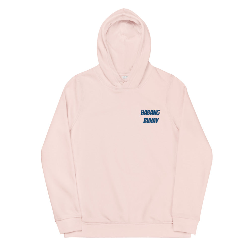 Habang Buhay Women Embroidered Hoodie Tropical Pink I Eco Edition