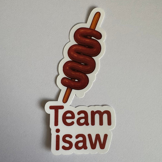 Isaw Vinyl Sticker