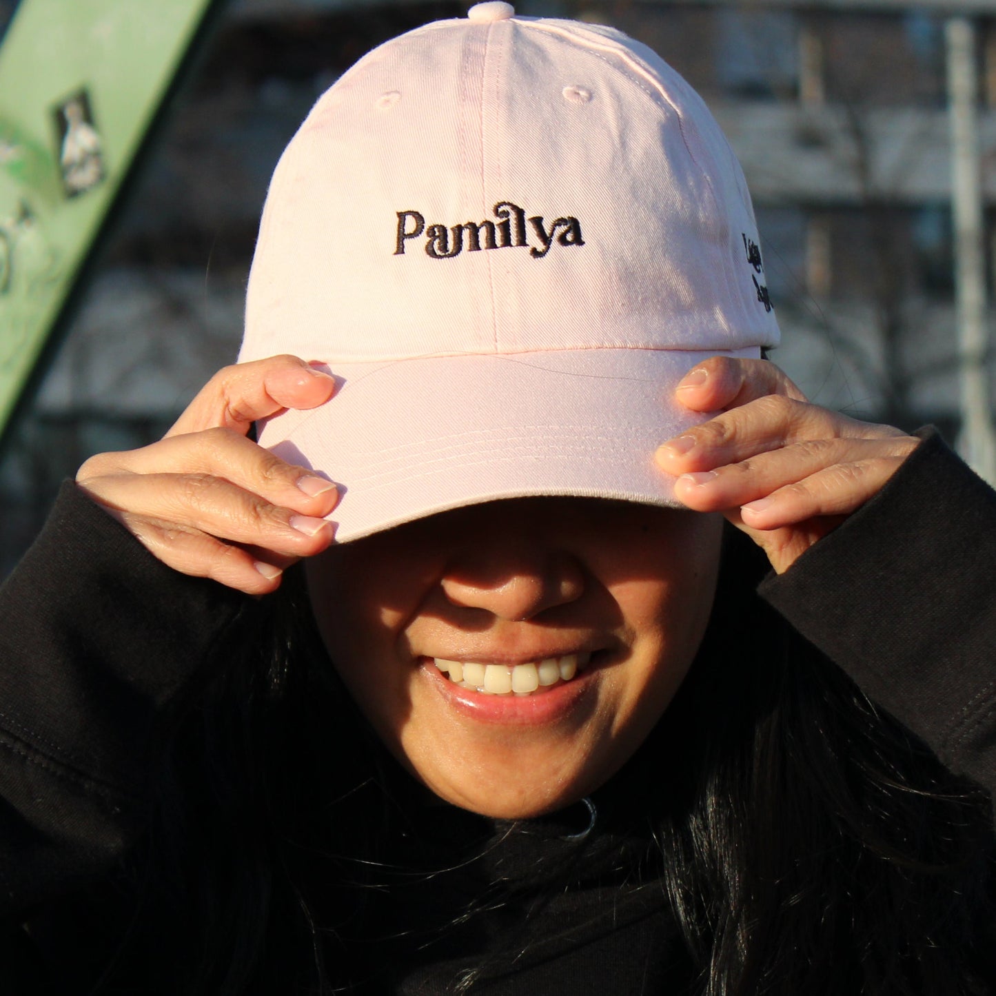 Pamilya Cap Stitched Pastel Colors
