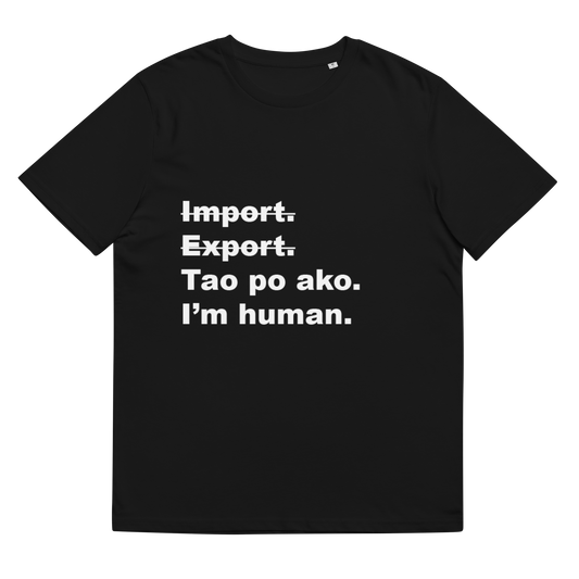 Tao Po Ako T-Shirt Black I Organic Cotton