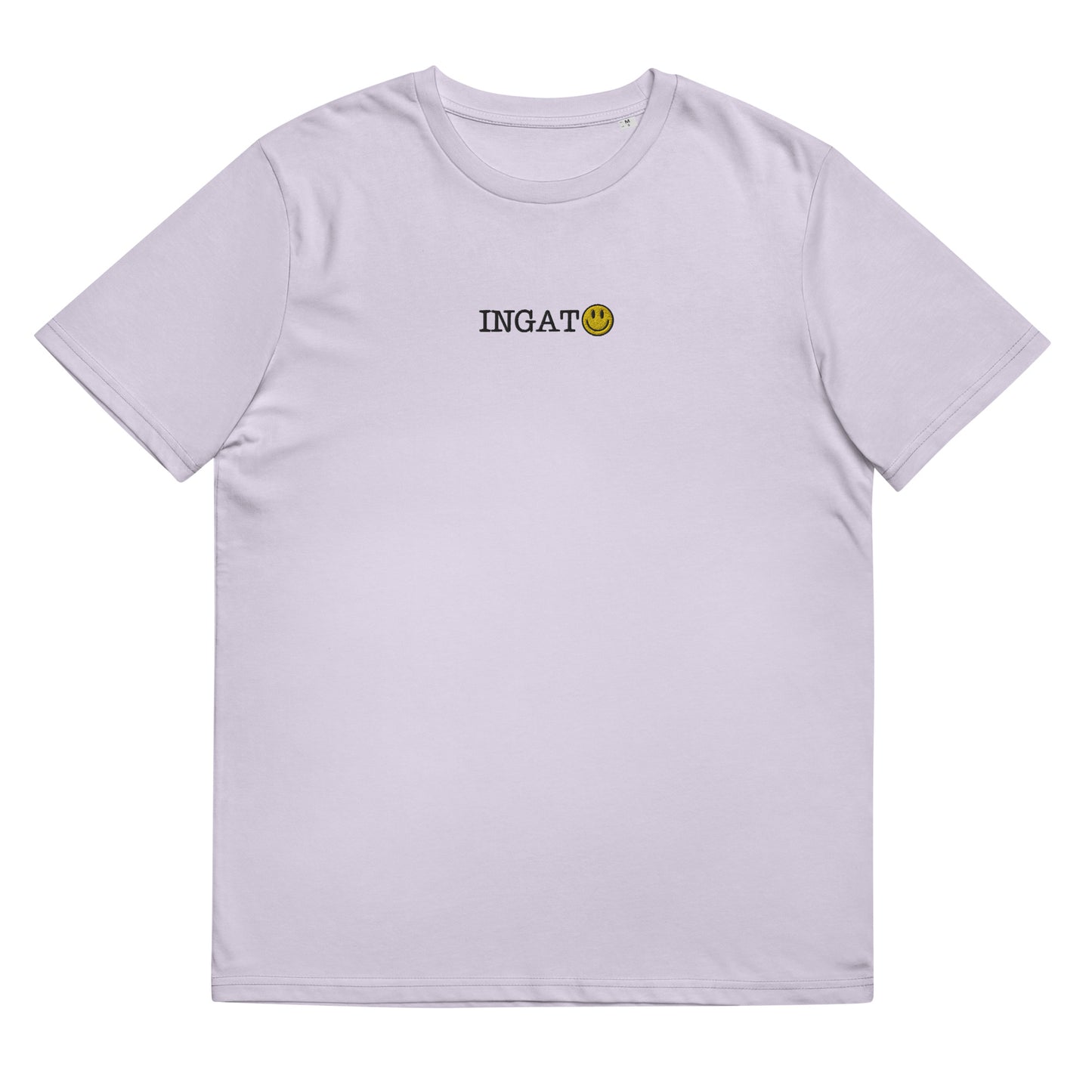 Ingat Smiley Embroidered T-Shirt I Organic Cotton