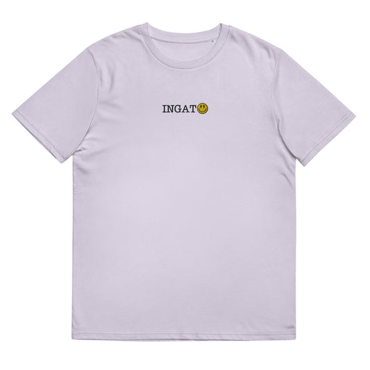 Ingat Smiley Embroidered T-Shirt I Organic Cotton