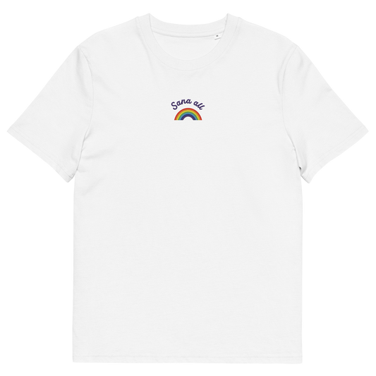 Sana All Embroidered T-Shirt I Organic Cotton