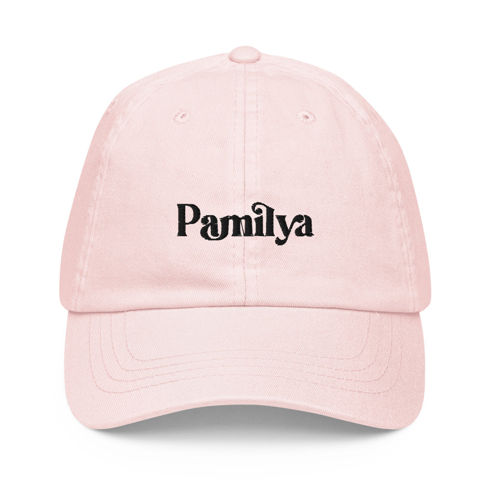 Pamilya Cap Stitched Pastel Colors