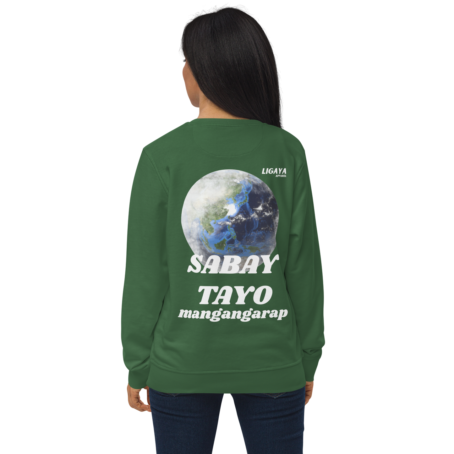 Sabay Tayo Embroidered Sweater I Mabuhay Eco Edition