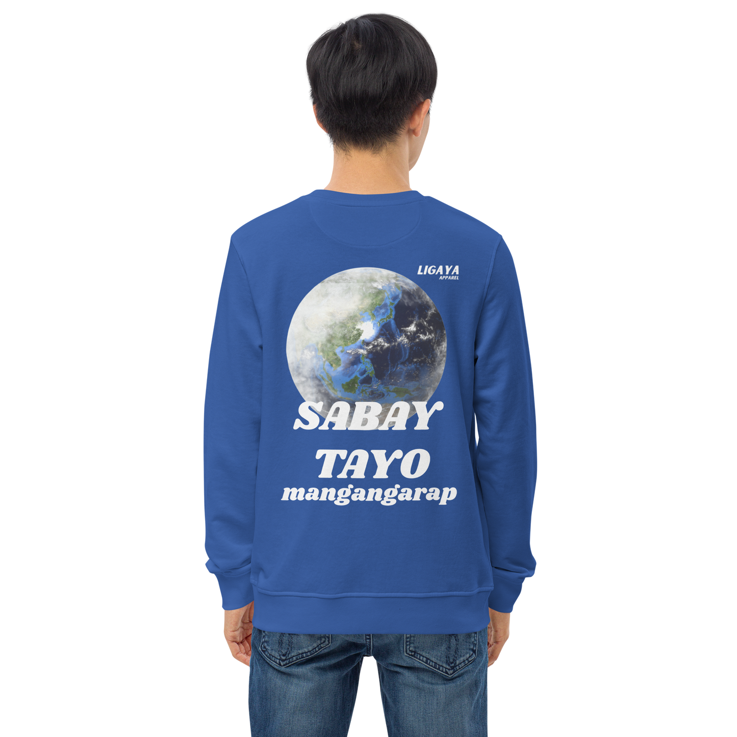 Sabay Tayo Embroidered Sweater I Mabuhay Eco Edition